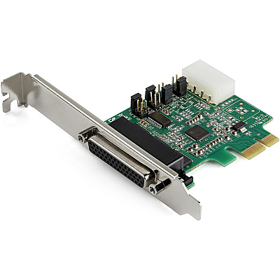 StarTech 4port Pcie Rs232 Serial Db9 Adapter Card (PEX4S953)