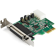 StarTech 4port Pcie Rs232 Serial Db9 Adapter Card (PEX4S953LP)