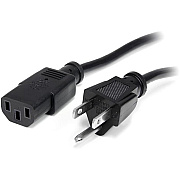 StarTech 10ft Power Cord, Nema 5-15p To C13 Cable (PXT1011010PK)