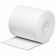 Universal Impact and Inkjet Printing Bond Paper Rolls, 0.5" Core, 3" x 165 ft, White (42300RL)