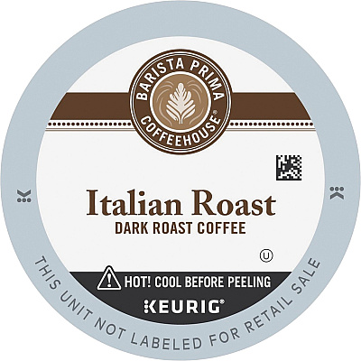Barista Prima Coffeehouse K-Cup Italian Roast Coffee (GMT8500)