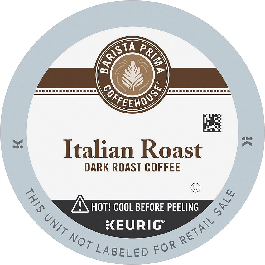 Barista Prima Coffeehouse K-Cup Italian Roast Coffee (GMT8500)