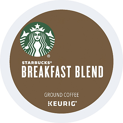 Starbucks K-Cup Breakfast Blend Coffee (SBK12433992)