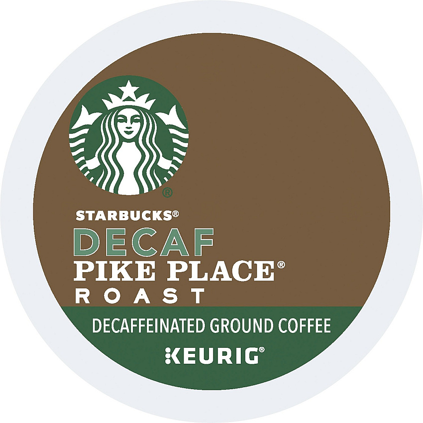 Starbucks K-Cup Decaf Pike Place Roast Coffee (SBK12434952)