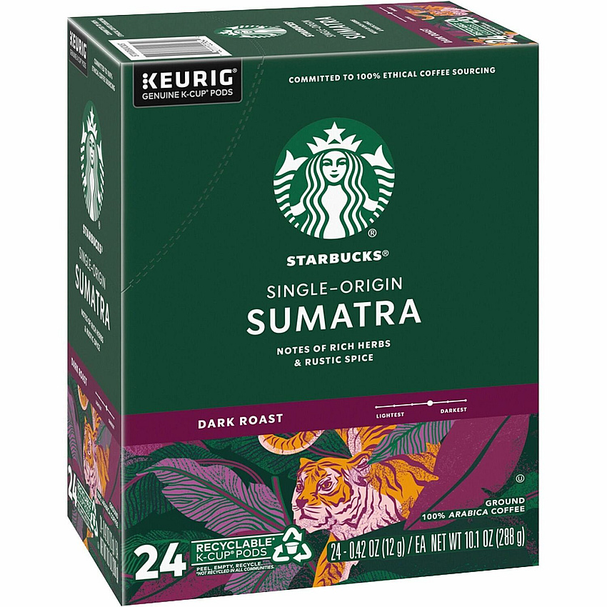 Starbucks K-Cup Sumatra Coffee (SBK12434953)