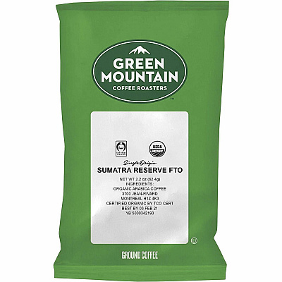 Green Mountain Coffee Roasters Sumatra Reserve Organic Coffee (GMT8287)