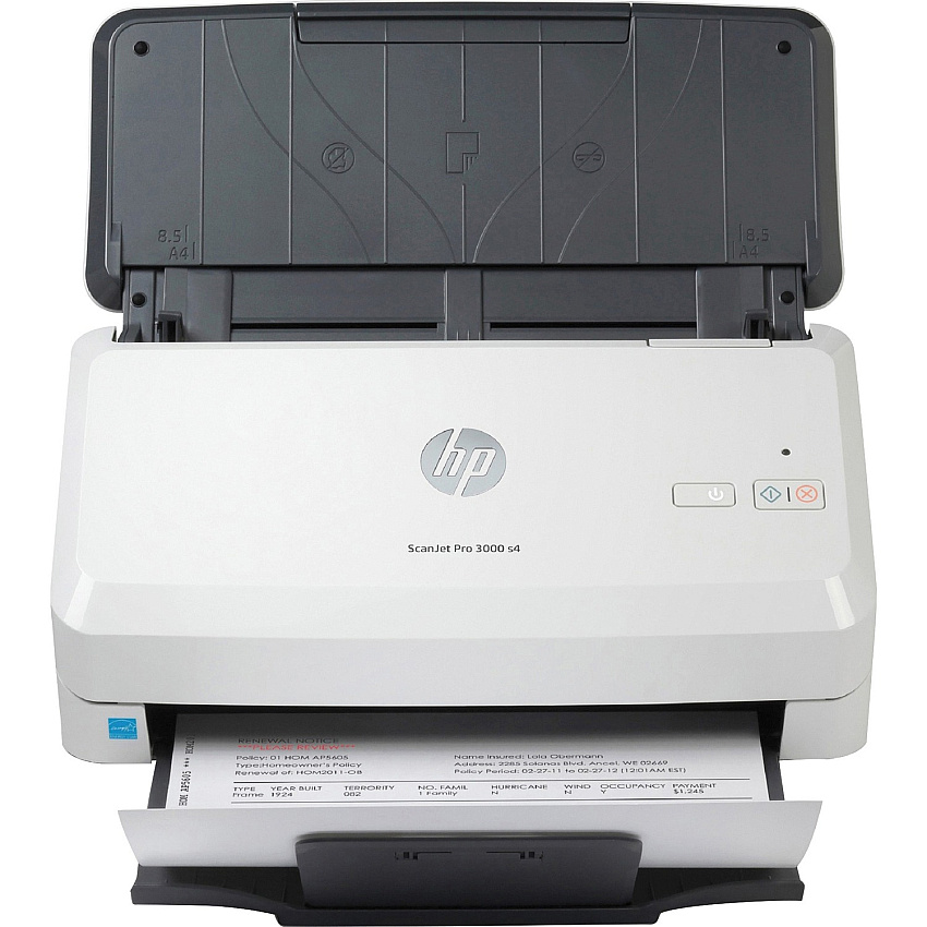 HP ScanJet Pro 3000 S4 Sheetfed Scanner - 600 dpi Optical (HEW6FW07A)