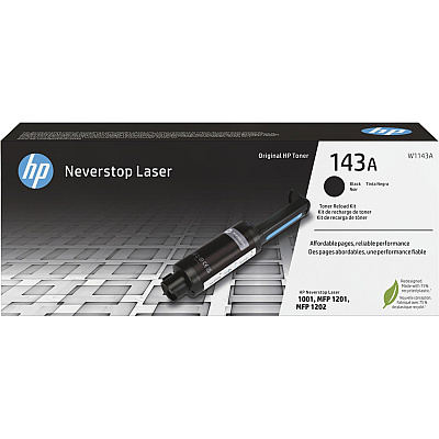 HP 143A Original Laser Toner Cartridge - Black - 1 / Carton (HEWW1143A)