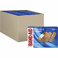 BAND-AID Flexible Fabric Adhesive Bandages (JOJ4444CT)