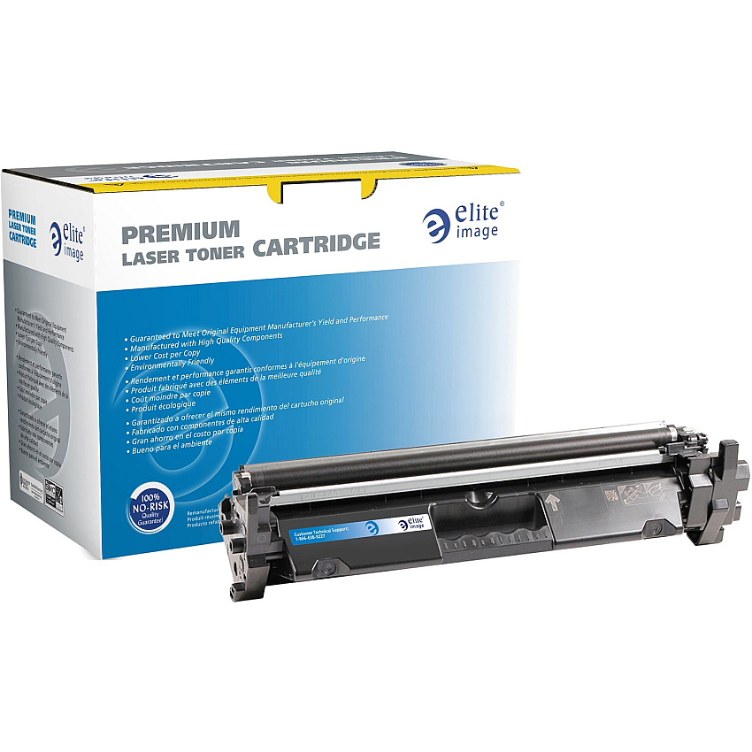 Elite Image Remanufactured Laser Toner Cartridge - Alternative for HP 17A - Black - 1 Each (ELI02805)