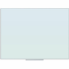 U Brands Floating Glass Dry Erase Board (UBR2778U0001)