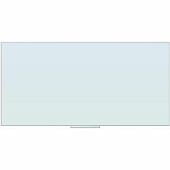 U Brands Floating Glass Dry Erase Board (UBR2779U0001)