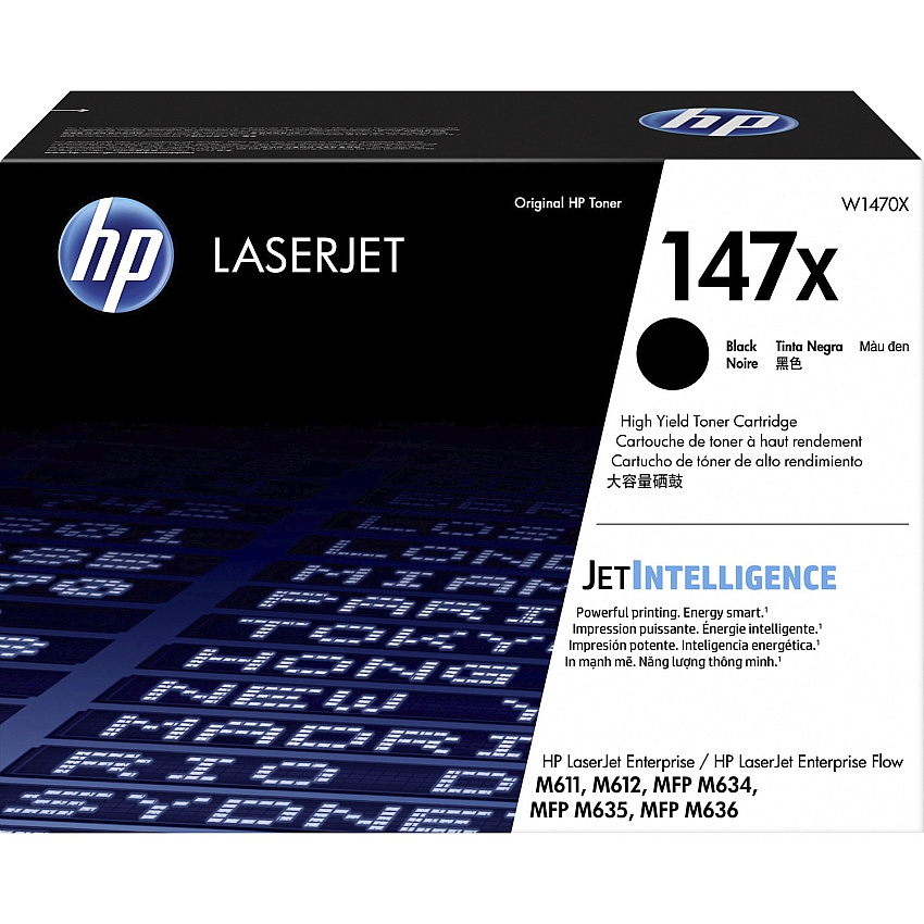 HP 147X Original High Yield Laser Toner Cartridge - Black - 1 Each (HEWW1470X)