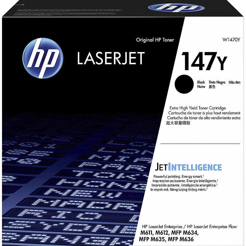 HP 147Y Original Extra High Yield Laser Toner Cartridge - Black - 1 Each (HEWW1470Y)