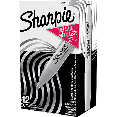 Sharpie Metallic Ink Chisel Tip Permanent Markers (SAN2089638)