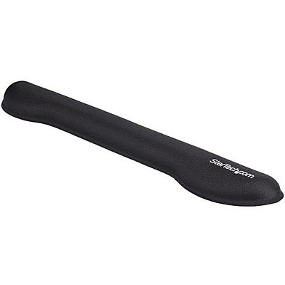 StarTech Gel Keyboard Wrist Rest - Ergonomic - Black Finish - Non-slip Design - Hand Rest For Computer Keyboard (WRSTRST)