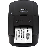 Brother QL-600 Desktop Direct Thermal Printer - Monochrome - Label Print - USB