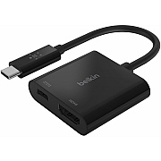 Belkin USB-C to HDMI + Charge Adapter (BLKAVC002BKBL)