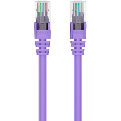 Belkin Cbl,cat6,utp,rj45m/m,12,pur,sngl (A3L98012PURS)