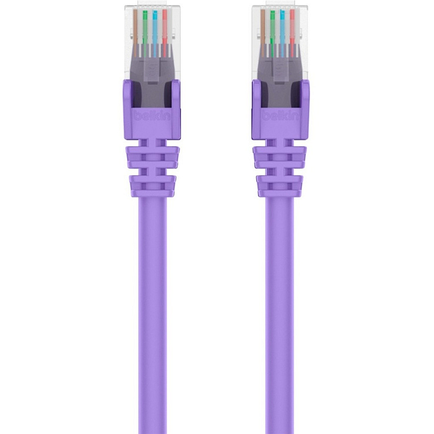 Belkin Cbl,cat6,utp,rj45m/m,12,pur,sngl (A3L98012PURS)