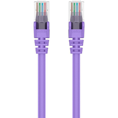 Belkin Cbl,cat6,utp,rj45m/m,75,pur,sngl (A3L98075PURS)