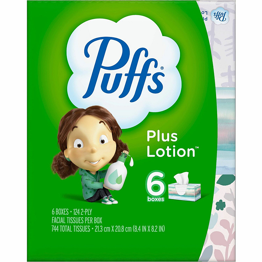 Puffs Plus Lotion Facial Tissue (PGC39383)