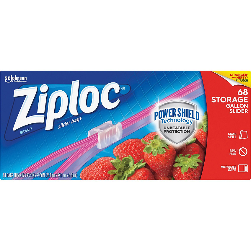 Ziploc Gallon Storage Slider Bags (SJN316489)