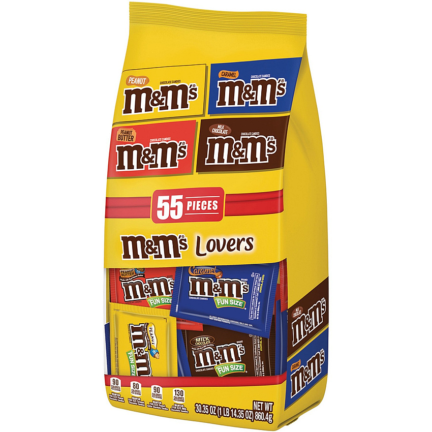 M & M's Chocolate Candies Lovers Variety Bag (MRSSN56025)