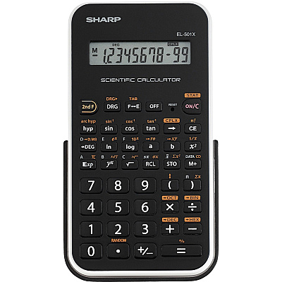Sharp EL-501X2BWH Scientific Calculator