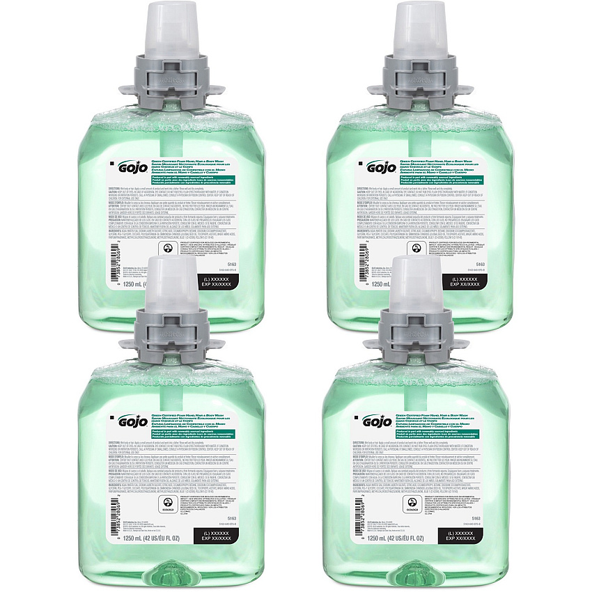 GOJO FMX-12 Refill Green Certified Hair/Body Wash (GOJ516304CT)