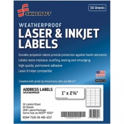 Skilcraft Laser/Inkjet Weatherproof Mailing Labels (6736516)