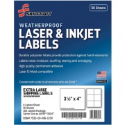 Skilcraft Laser/Inkjet Weatherproof Mailing Labels (6736217)