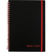 Black n' Red Soft Cover Business Notebook (67026)