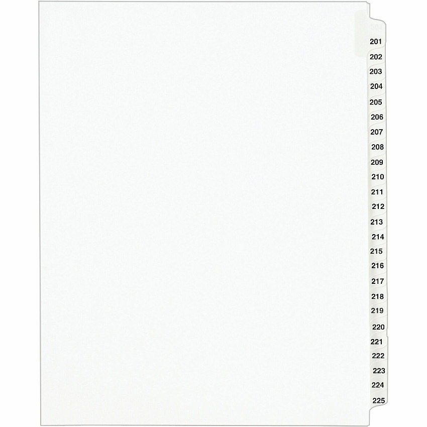 Avery Standard Collated Legal Dividers (AVE01338)