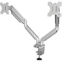 Fellowes Platinum Series Dual Monitor Arm - Silver (8056501)