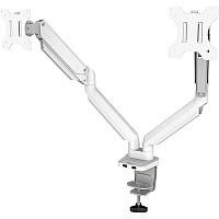 Fellowes Platinum Series Dual Monitor Arm - White (FEL8056301)