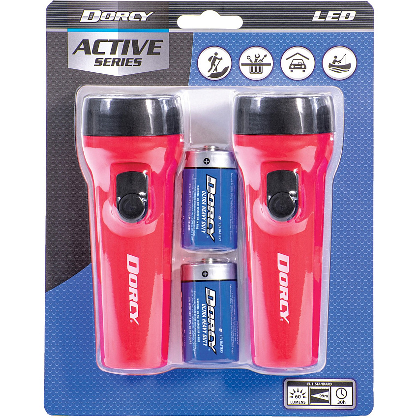 DORCY LED Flashlights Pack (DCY412594)