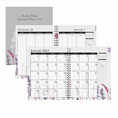 House of Doolittle Wild Flower Weekly/Monthly Planner (HOD28774)