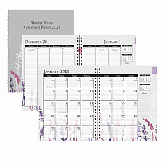 House of Doolittle Wild Flower Weekly/Monthly Planner (HOD295674)