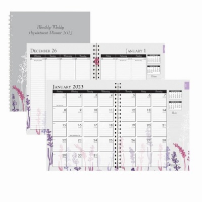 House of Doolittle Wild Flower Weekly/Monthly Planner (295674)