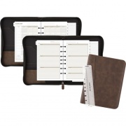 AT-A-GLANCE Brown Zipcase Desk Binder Starter Set (031014004)