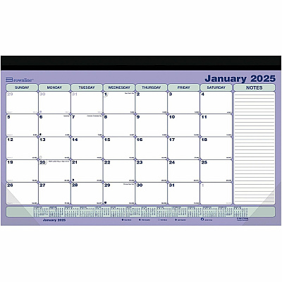 Brownline Monthly Desk Pad with Magnet, January to December, English (C181700A)