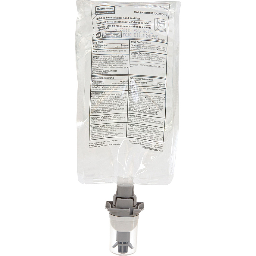 Rubbermaid Commercial Hand Sanitizer Foam Refill (RCP2080802)