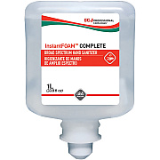 SC Johnson InstantFOAM COMPLETE PURE 1 L Refill Fragrance-Free Alcohol Hand Sanitizer (6/Carton) (SJNIFC1L)