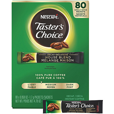 Nescafe Taster's Choice House Blend Decaf Coffee (NES66488)