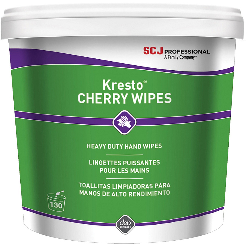 SC Johnson Kresto Heavy-Duty XL Hand Wipes (SJNKCW130W)