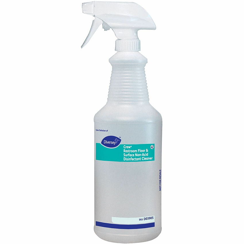 Diversey Empty Spray Bottle for Diversey Crew Restroom Disinfectant Cleaner (DVOD03905A)