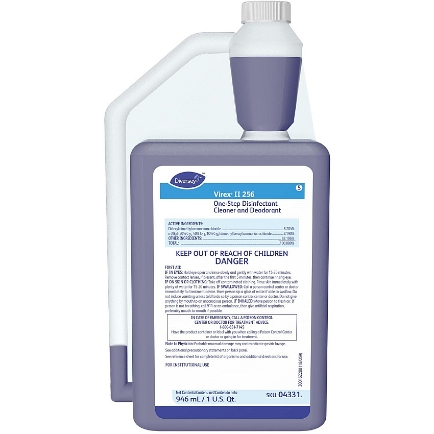 Diversey Virex II 256 Disinfectant Cleaner (DVO04331)