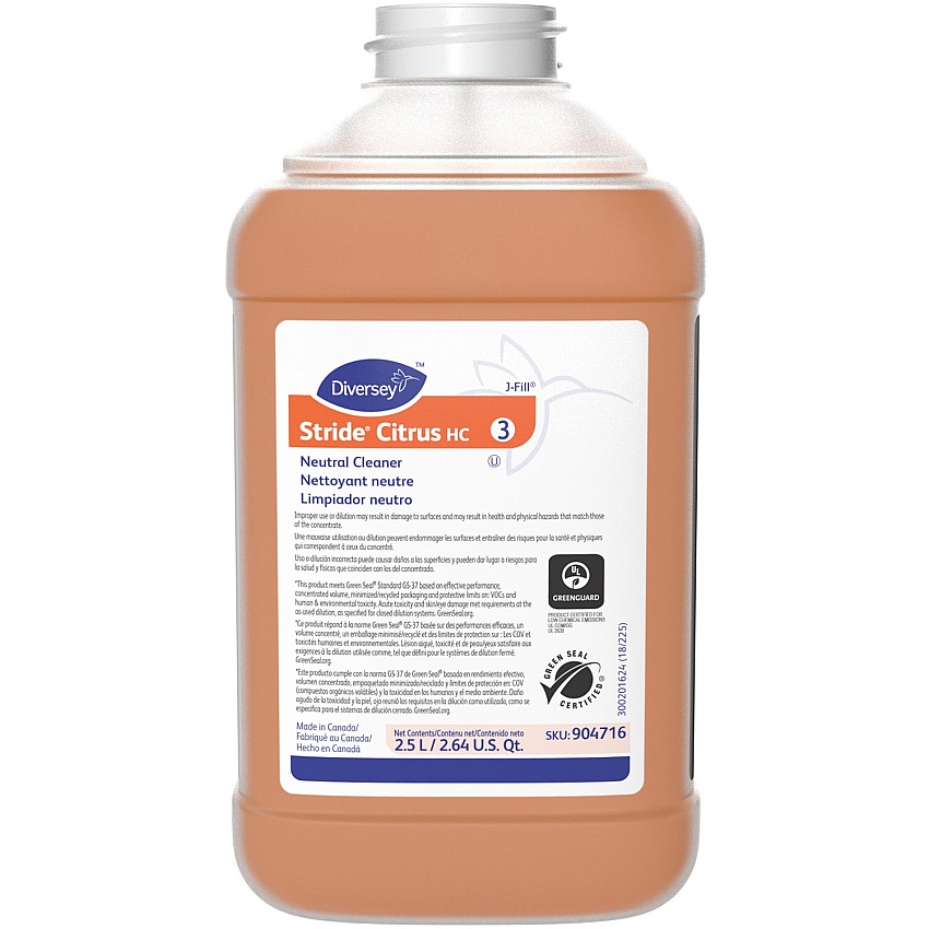 Diversey Stride Citrus Neutral Cleaner (DVO904716)