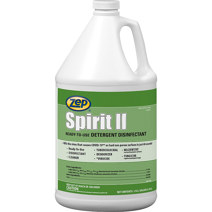 Zep Spirit II Detergent Disinfectant (ZPE67923)